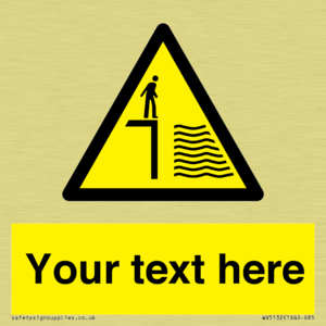 Custom Deep Water Sign